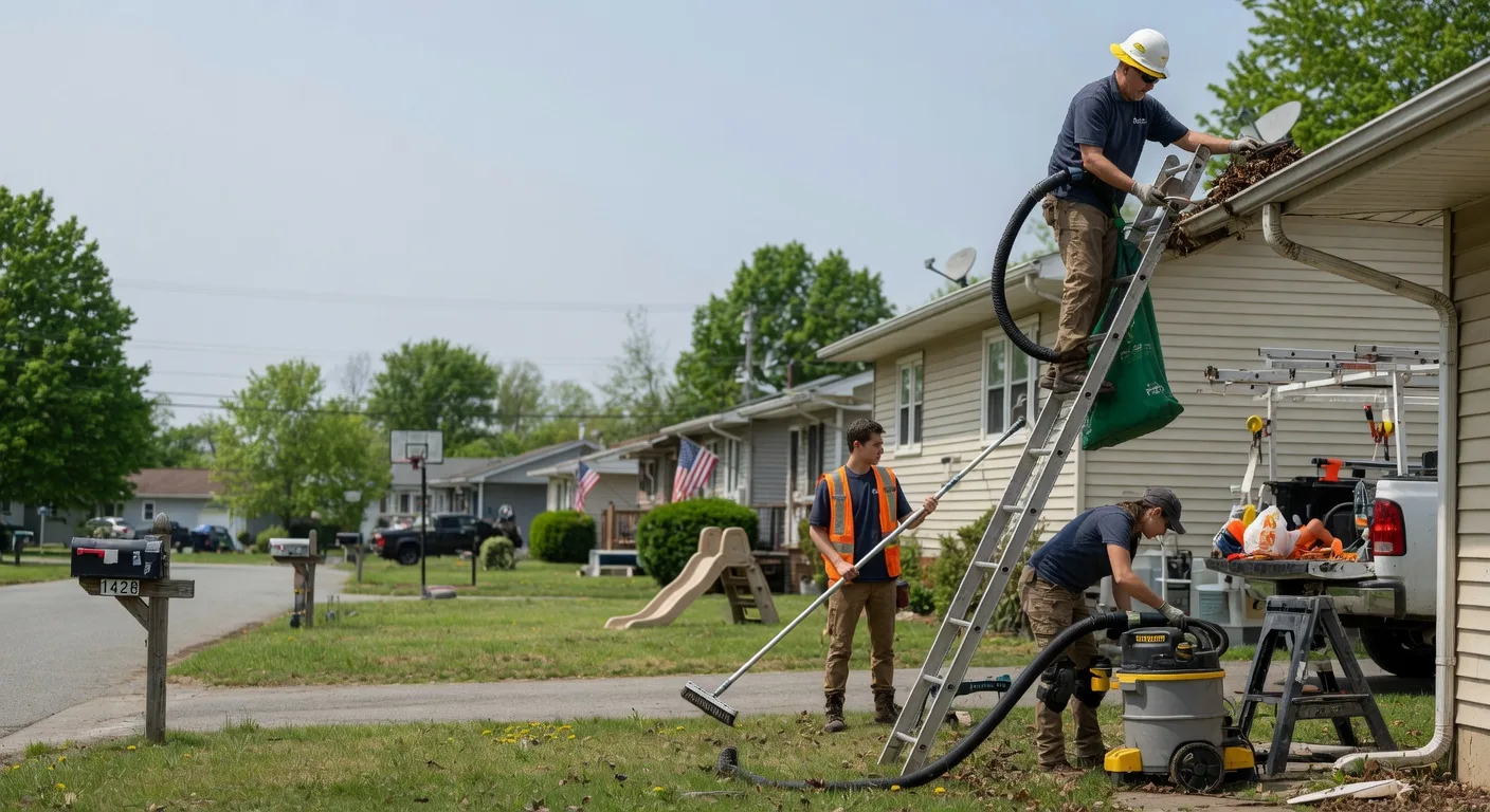 Gutter Installation in White Heath, IL near me